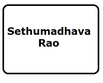 Sethumadhava Ra