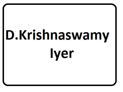 D.Krishnaswamy 