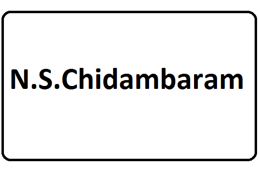N.S.Chidambaram